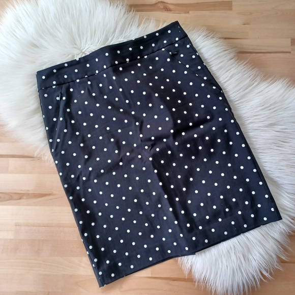 {The Limited} Polka Dot Skirt with Pockets - Picture 2 of 6